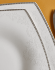 KARACA SERVICE DE TABLE FINE PEARL NEKLUS | 58 PIECES | 12 PERSONNES