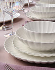 KARACA SERVICE DE TABLE UMBRELLA WHITE | 53 PIECES | 12 PERSONNES