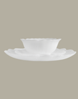 KARACA SERVICE DE TABLE WHITE FLOWER | 18 PIECES | 6 PERSONNES
