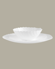 KARACA SERVICE DE TABLE WHITE SHELL | 18 PIECES | 6 PERSONNES