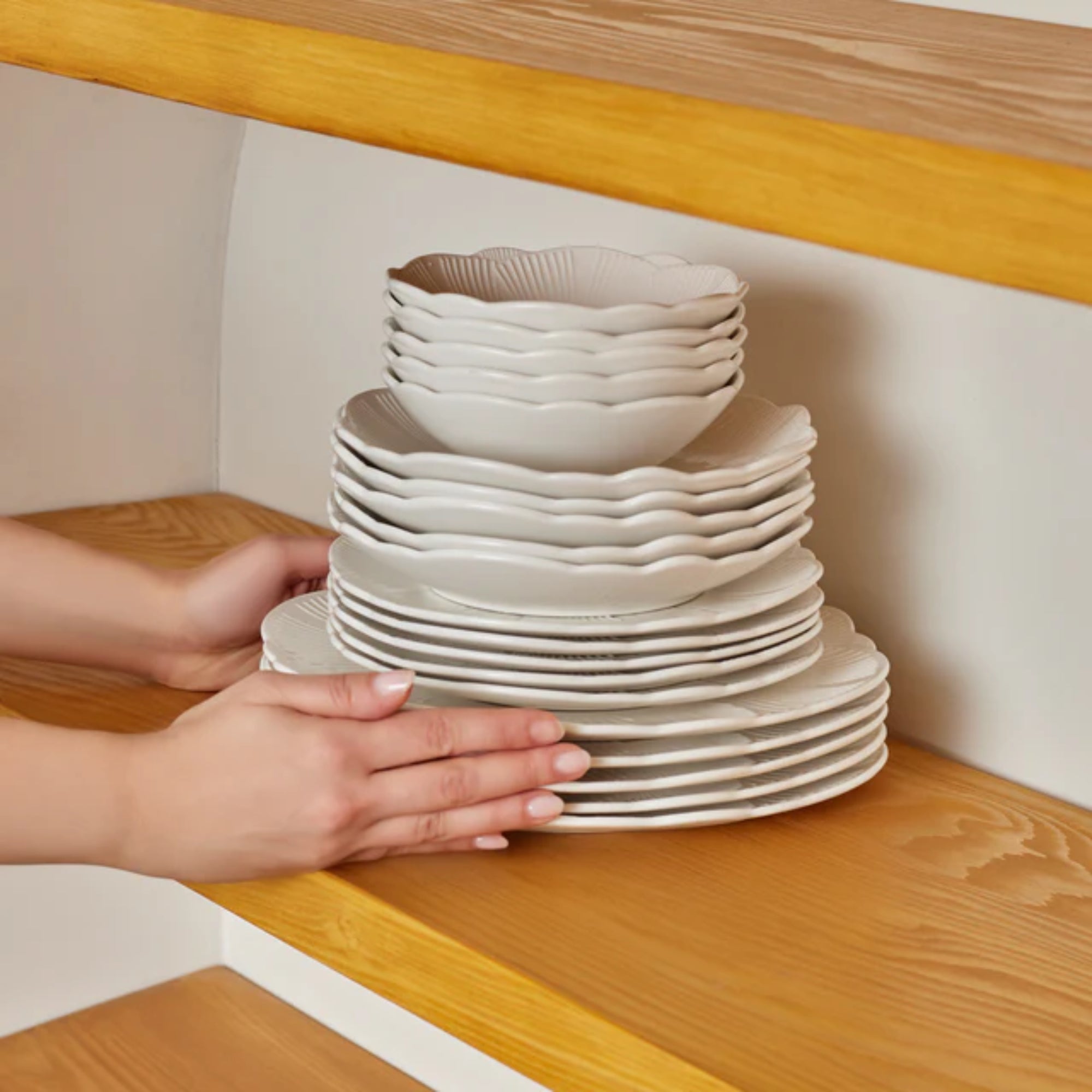 KARACA SERVICE DE TABLE BLOOM | 24 PIECES | 6 PERSONNES
