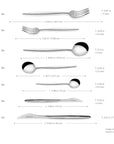 KARACA ELEGANCE NEW PORTO 84 PIECES CUTLERY SET