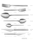 KARACA ENSEMBLE DE COUVERTS ELEGANCE SEDIR | 84 PIECES | 12 PERSONNES