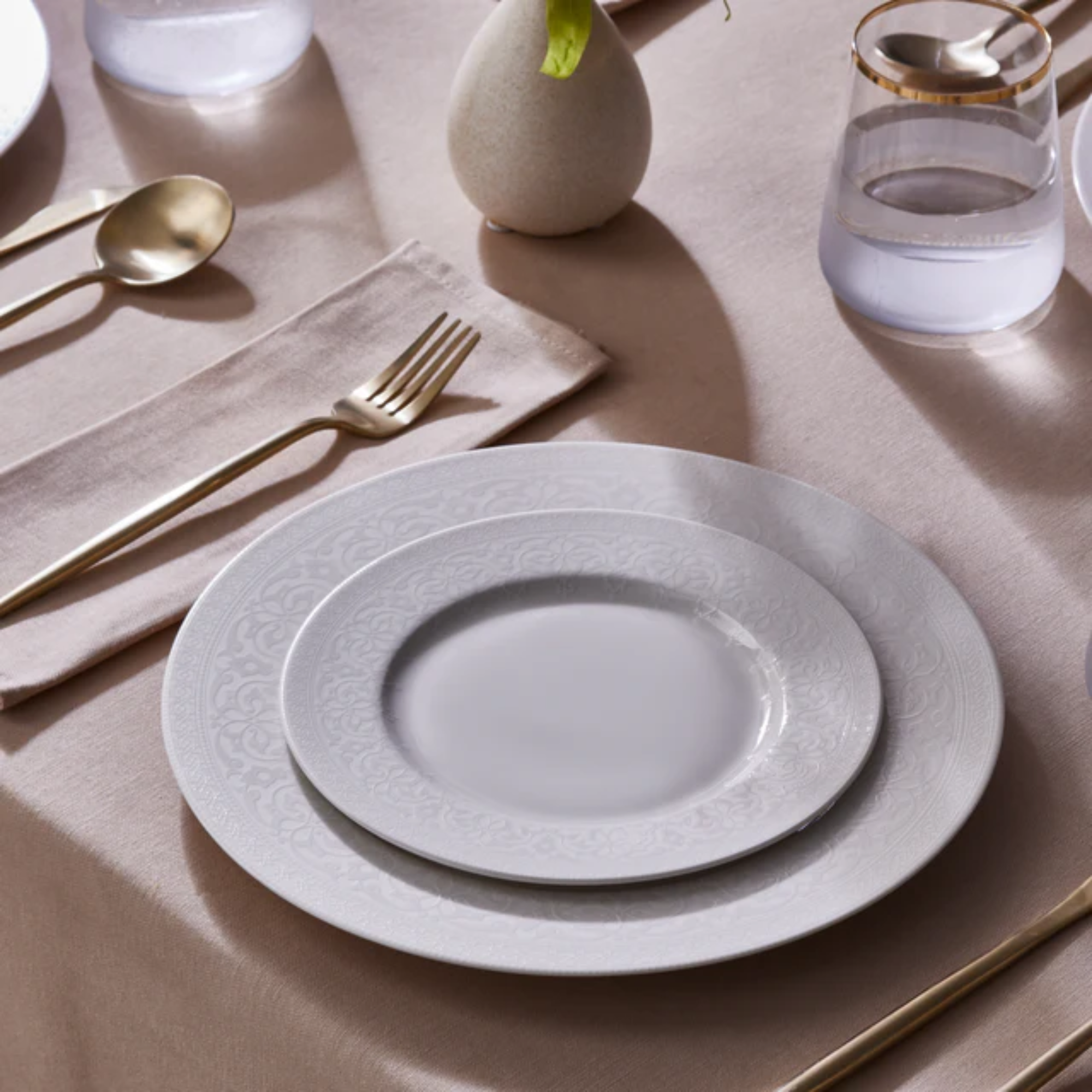 KARACA DOME DINNERWARE SET 24 PIECES 6 PERSONS