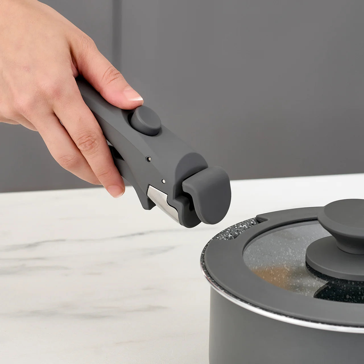 KARACA BATTERIE DE CUISINE COMFORT AMOVIBLE | 6 PIECES