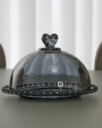 KARACA GLORY ANTHRACITE CAKE STAND