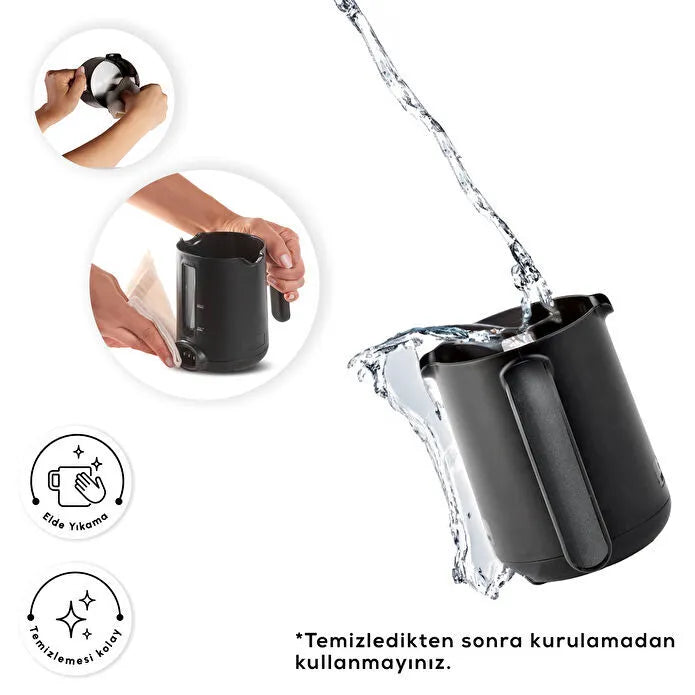 KARACA MACHINE A CAFE HATIR KOZ SHINY BLACK