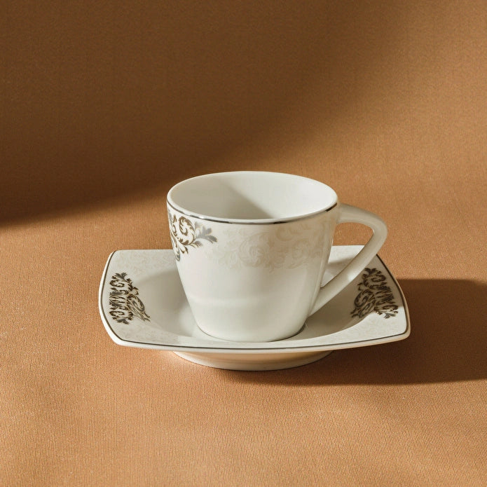 KARACA NAZENDE 12-PIECE COFFEE SET FOR 6 PEOPLE