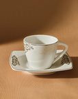 KARACA NAZENDE 12-PIECE COFFEE SET FOR 6 PEOPLE