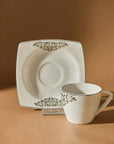 KARACA NAZENDE 12-PIECE COFFEE SET FOR 6 PEOPLE