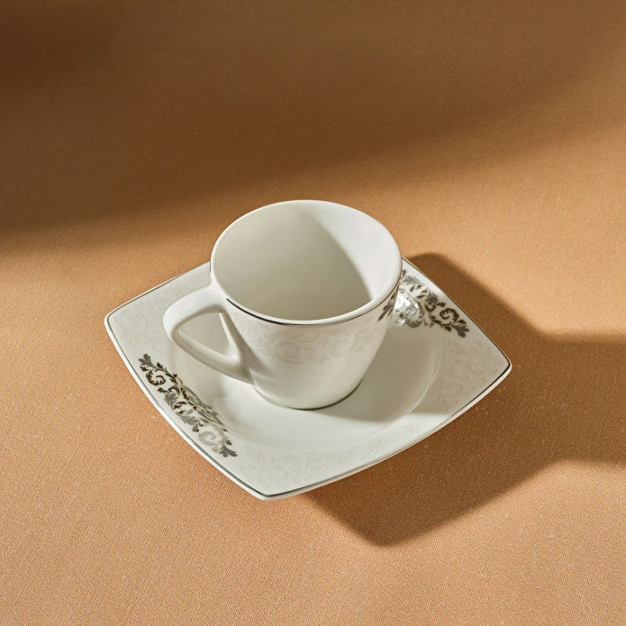 KARACA NAZENDE 12-PIECE COFFEE SET FOR 6 PEOPLE