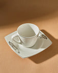 KARACA NAZENDE 12-PIECE COFFEE SET FOR 6 PEOPLE