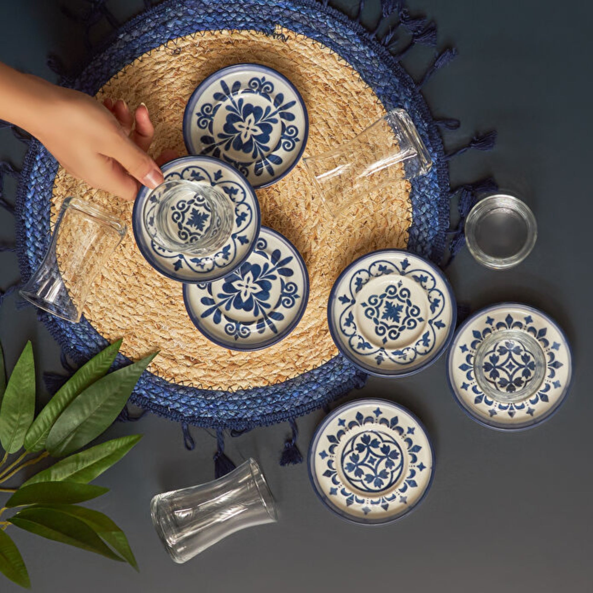KARACA SERVICE A THE ZEHER | 160ML | 12 PIECES | 6 PERSONNES