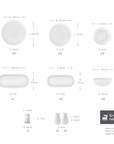 KARACA SERVICE DE TABLE FAVARO | 56 PIECES | 12 PERSONNES