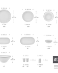 KARACA SERVICE DE TABLE SATURN GOLD | 59 PIECES | 12 PERSONNES