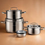 KARACA BURGAZ 8-PIECE COOKWARE SET