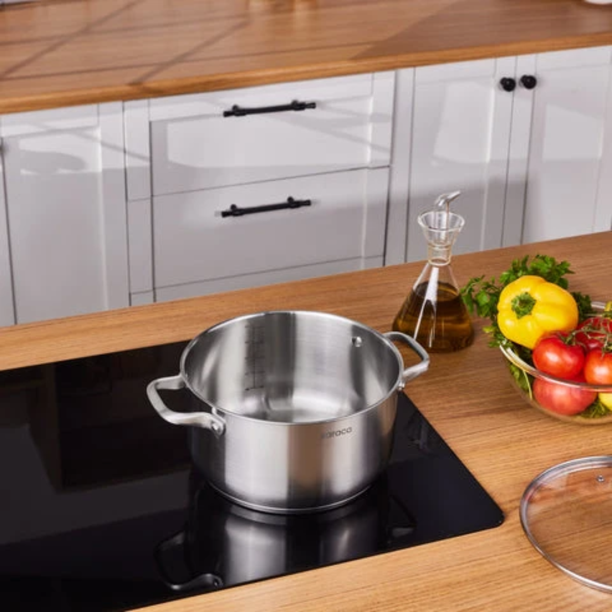 KARACA CASSEROLE ELITE STEEL | 24CM | 5.5L