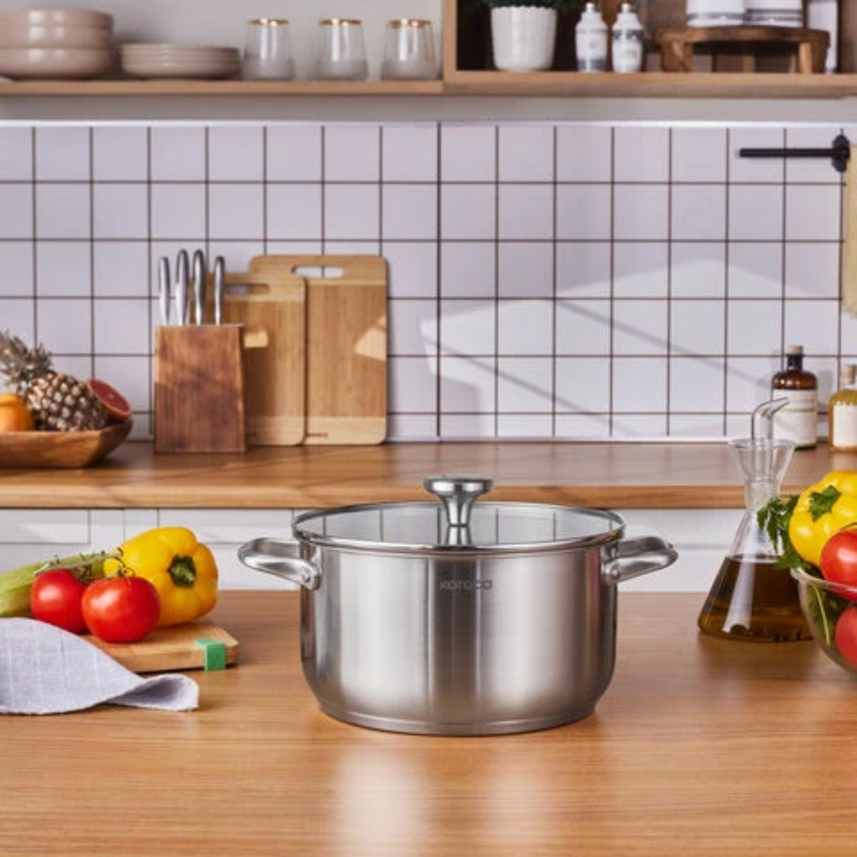 KARACA CASSEROLE ELITE STEEL | 24CM | 5.5L