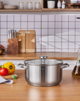 KARACA CASSEROLE ELITE STEEL | 24CM | 5.5L