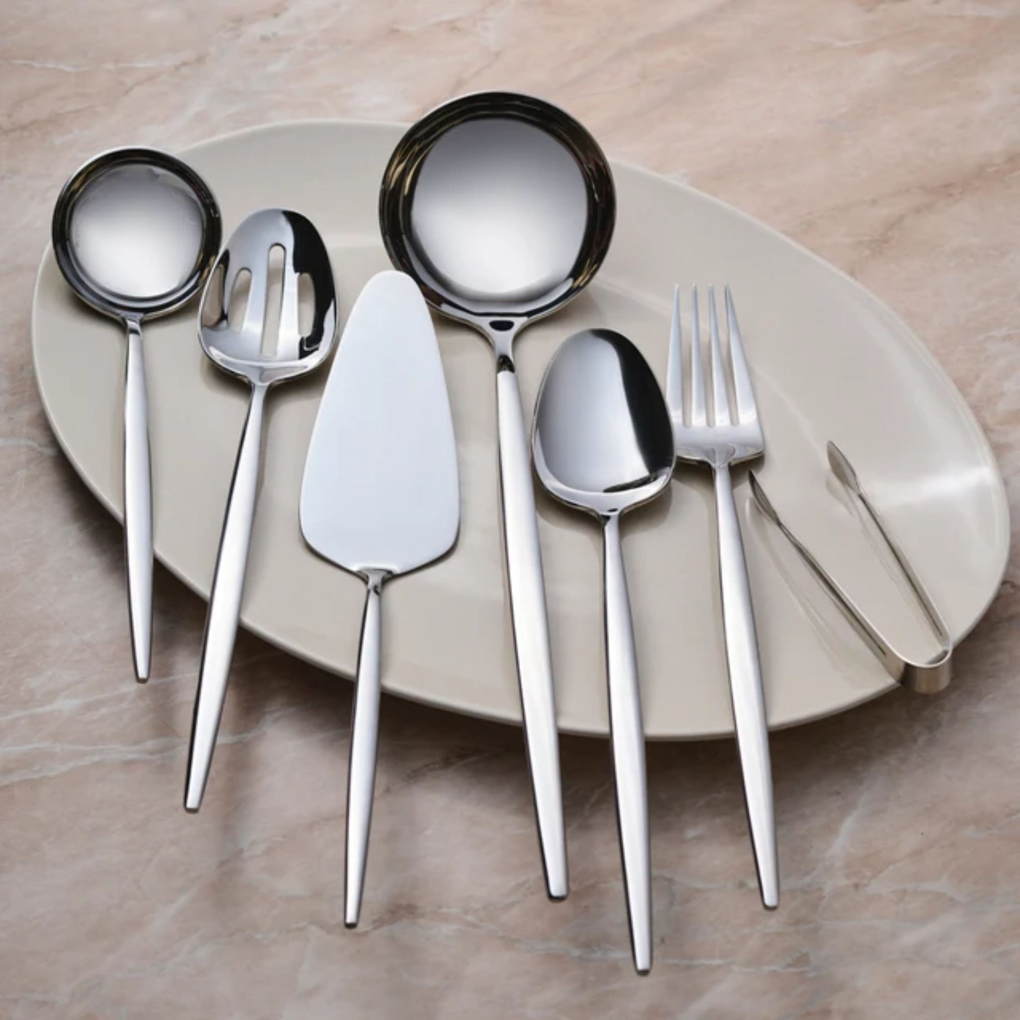 KARACA ENSEMBLE D'USTENSILES MOONGATE | 7 PIECES
