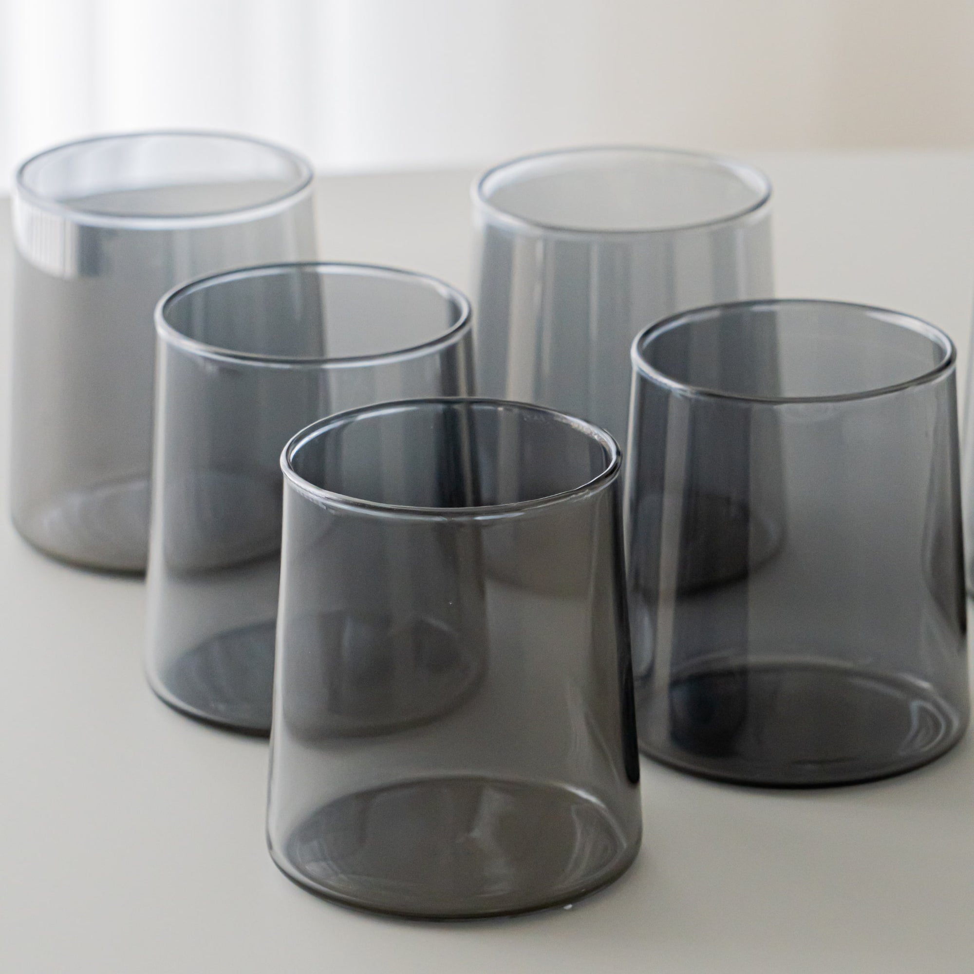 KARACA SERENE ANTHRACITE 7-PIECE DRINKING SET