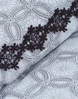 KARACA PARURE DE HOUSSE DE COUETTE RODENI PERCALE | 200X220CM