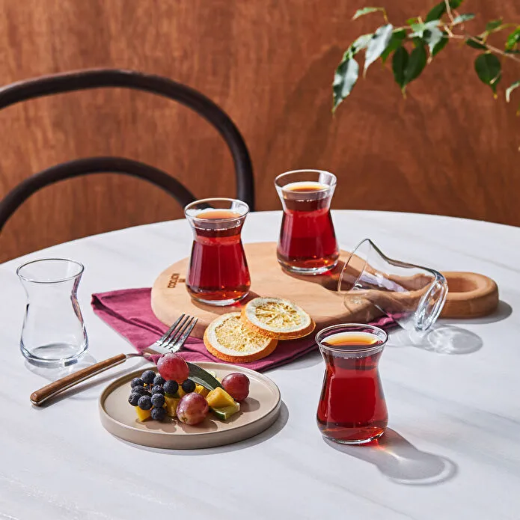 KARACA SET DE 6 VERRE A THE IREM