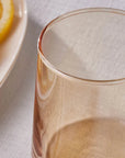 KARACA SERENE AMBER 7 PIECE GLASS SET