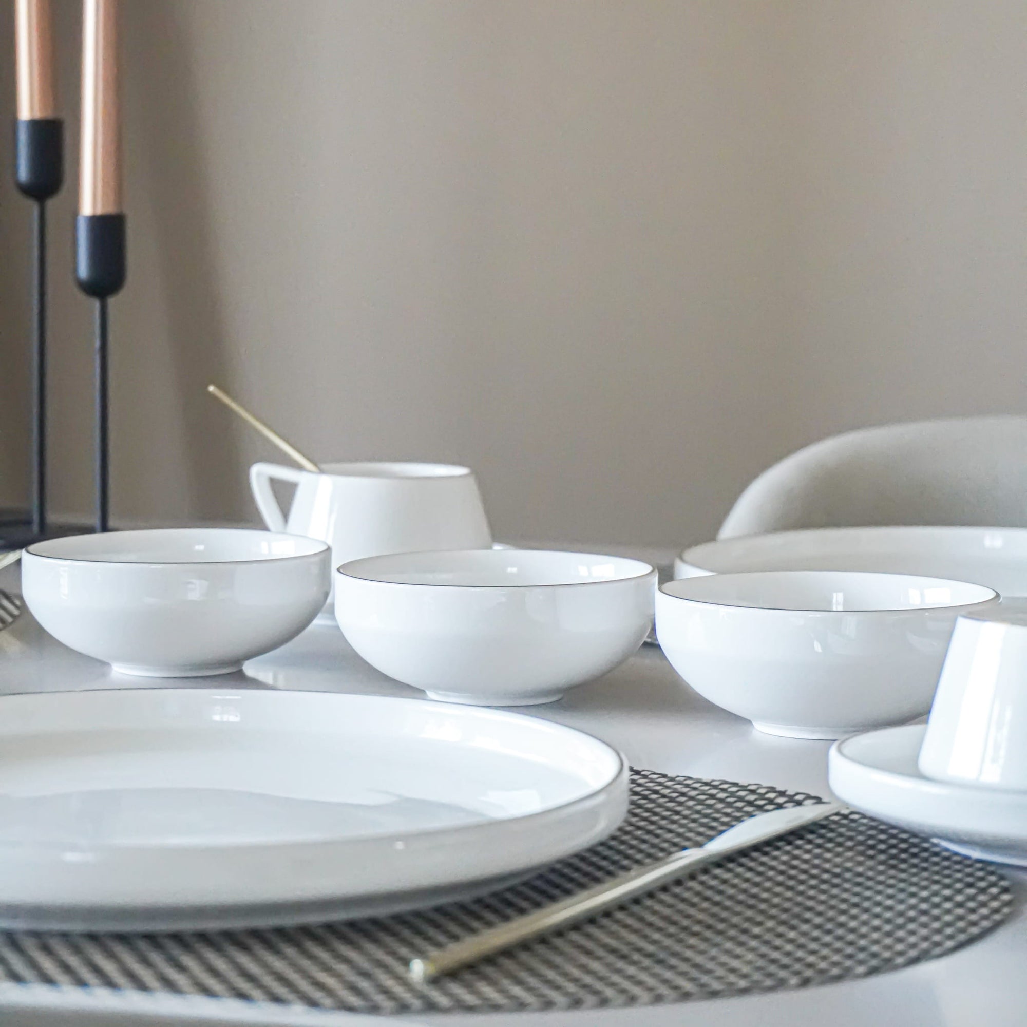 KARACA STREAMLINE MERIDIAN 34-PIECE BRUNCH SET