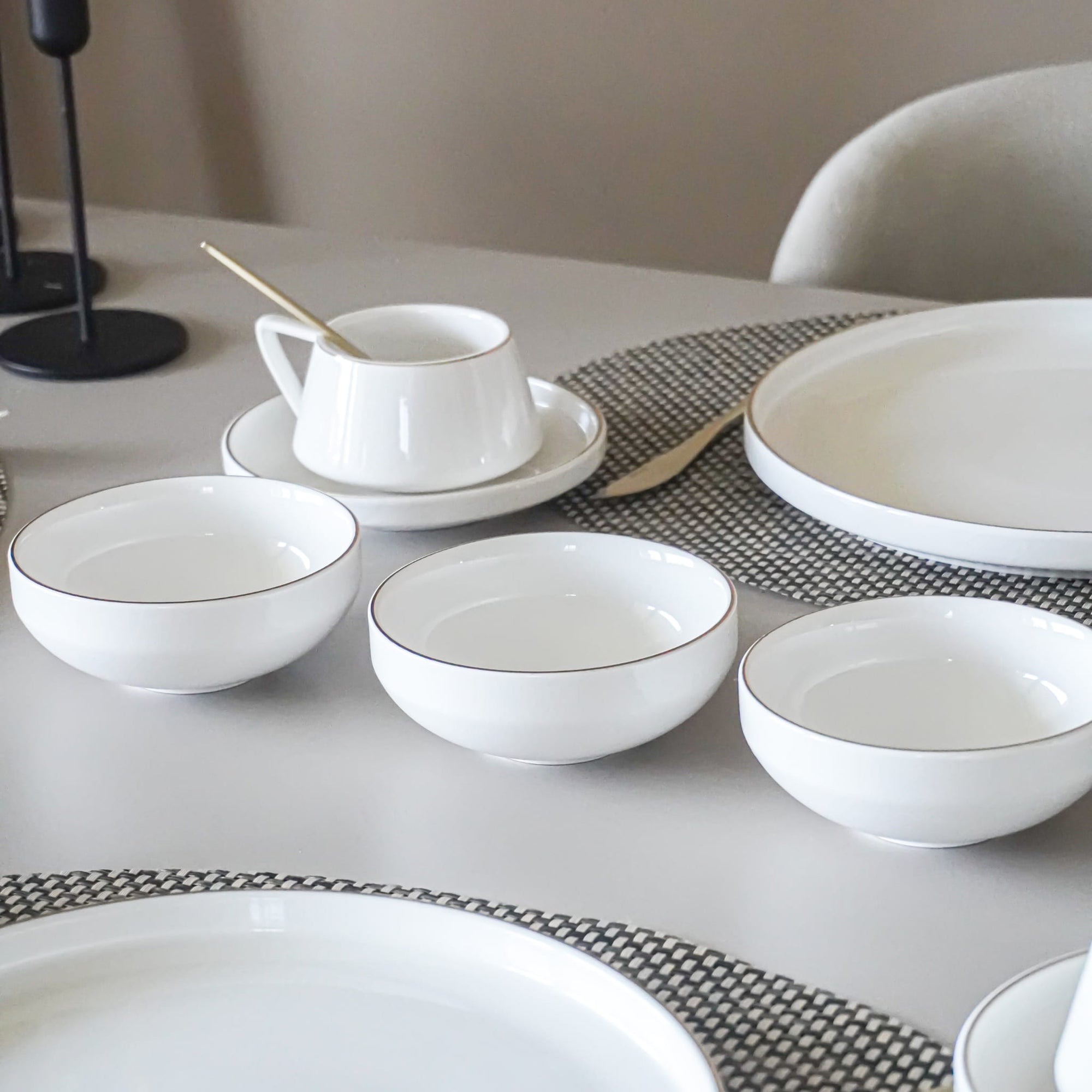 KARACA STREAMLINE MERIDIAN 34-PIECE BRUNCH SET