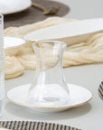 KARACA FINE PEARL BRUNCH SET NEW FAME GOLD 6 PEOPLE 26 PIECES