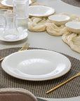 KARACA FINE PEARL BRUNCH SET NEW FAME GOLD 6 PEOPLE 26 PIECES