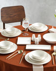 KARACA SERVICE DE TABLE NEW BONE DONATELLA 70 PIECES 12 PERSONNES