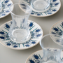 KARACA IZNIK TEA SET 12 PIECES 6 PEOPLE