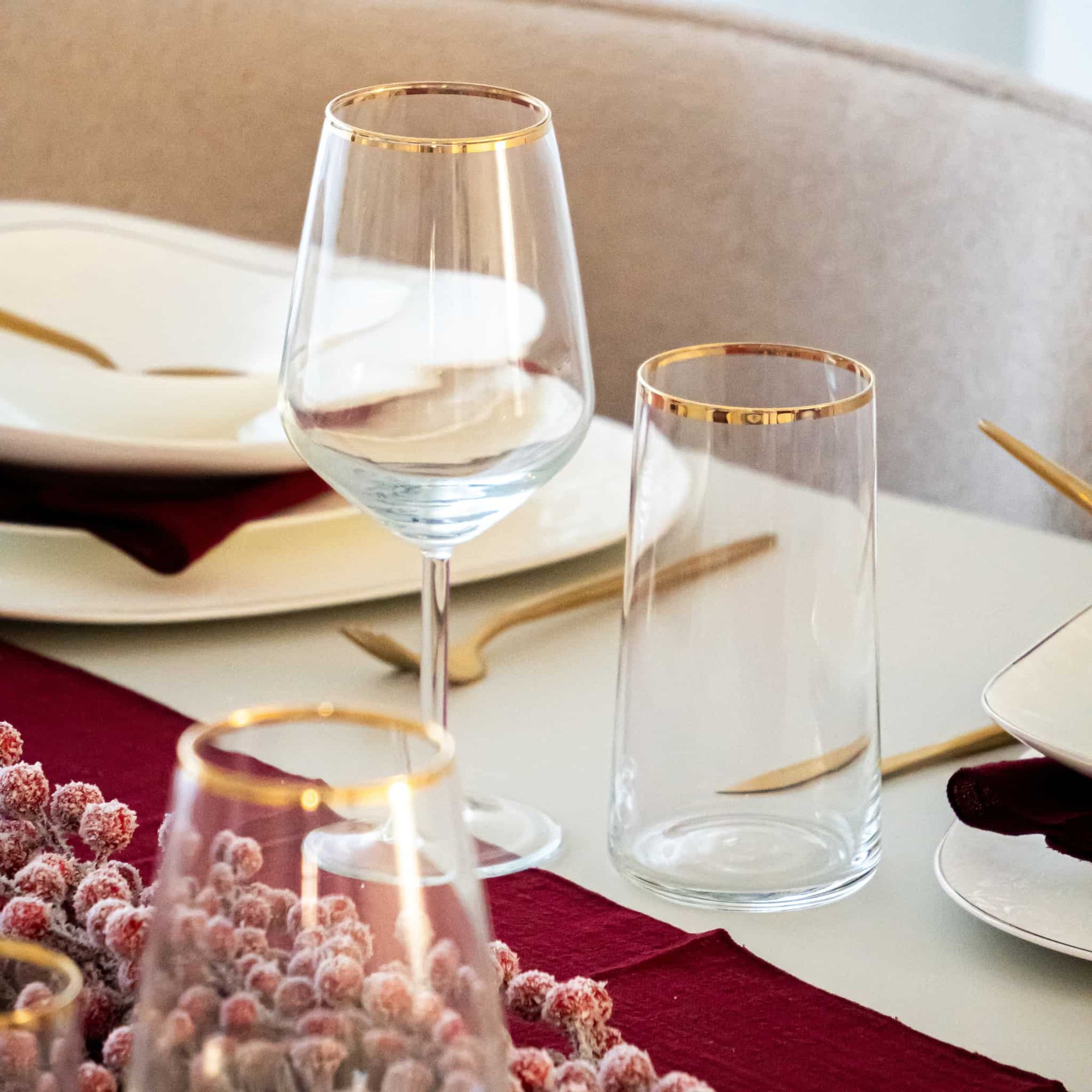 KARACA ORLANDO 25 PIECE GLASS SET FOR 12 PEOPLE