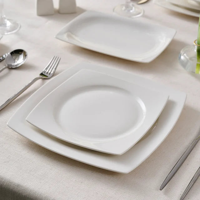 KARACA SERVICE DE TABLE JAMIE WHITE 52PIECES 12 PERSONNES