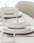 KARACA BONE PUMPKIN DINNERWARE SET | 24 PIECES | 6 PERSONS