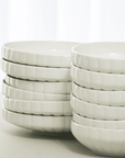 KARACA BONE PUMPKIN DINNERWARE SET | 24 PIECES | 6 PERSONS