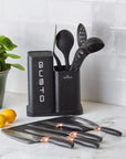 KARACA SET D'USTENSILES GUSTO BLACK | 12 PIECES