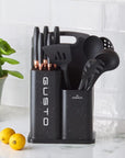 KARACA SET D'USTENSILES GUSTO BLACK | 12 PIECES