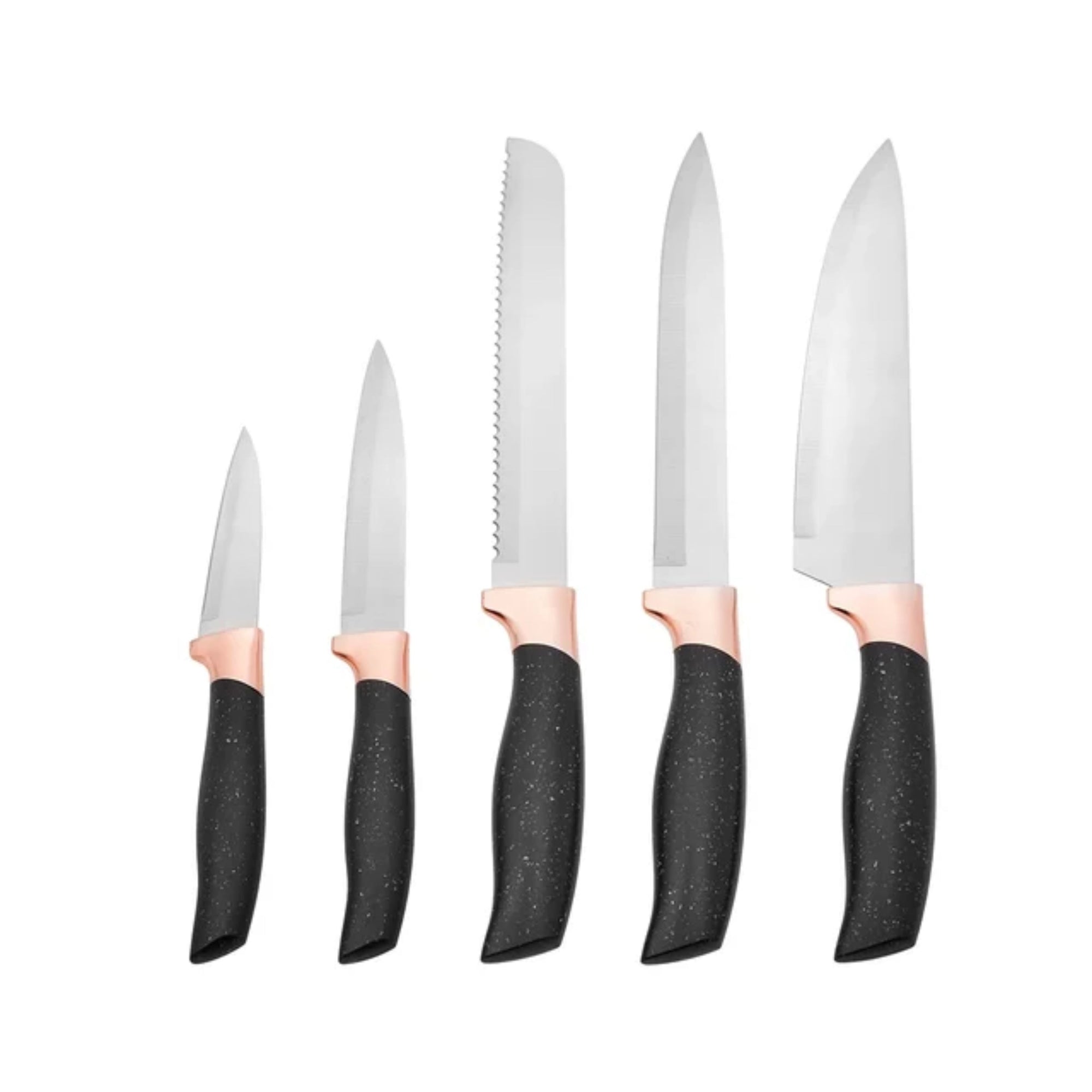 KARACA SET D'USTENSILES GUSTO BLACK | 12 PIECES