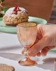 KARACA VERRES A SHOT ROCCO AMBER | 6 PIECES | 60ML