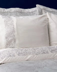 KARACA PARURE DE LIT LYRA SILVER 8 PIECES - ALINDA HOME 