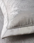 KARACA PARURE DE LIT LYRA SILVER 8 PIECES - ALINDA HOME 