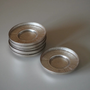 BRICARD DESSOUS DE VERRE TAUPE NACRE | 6 PIECES
