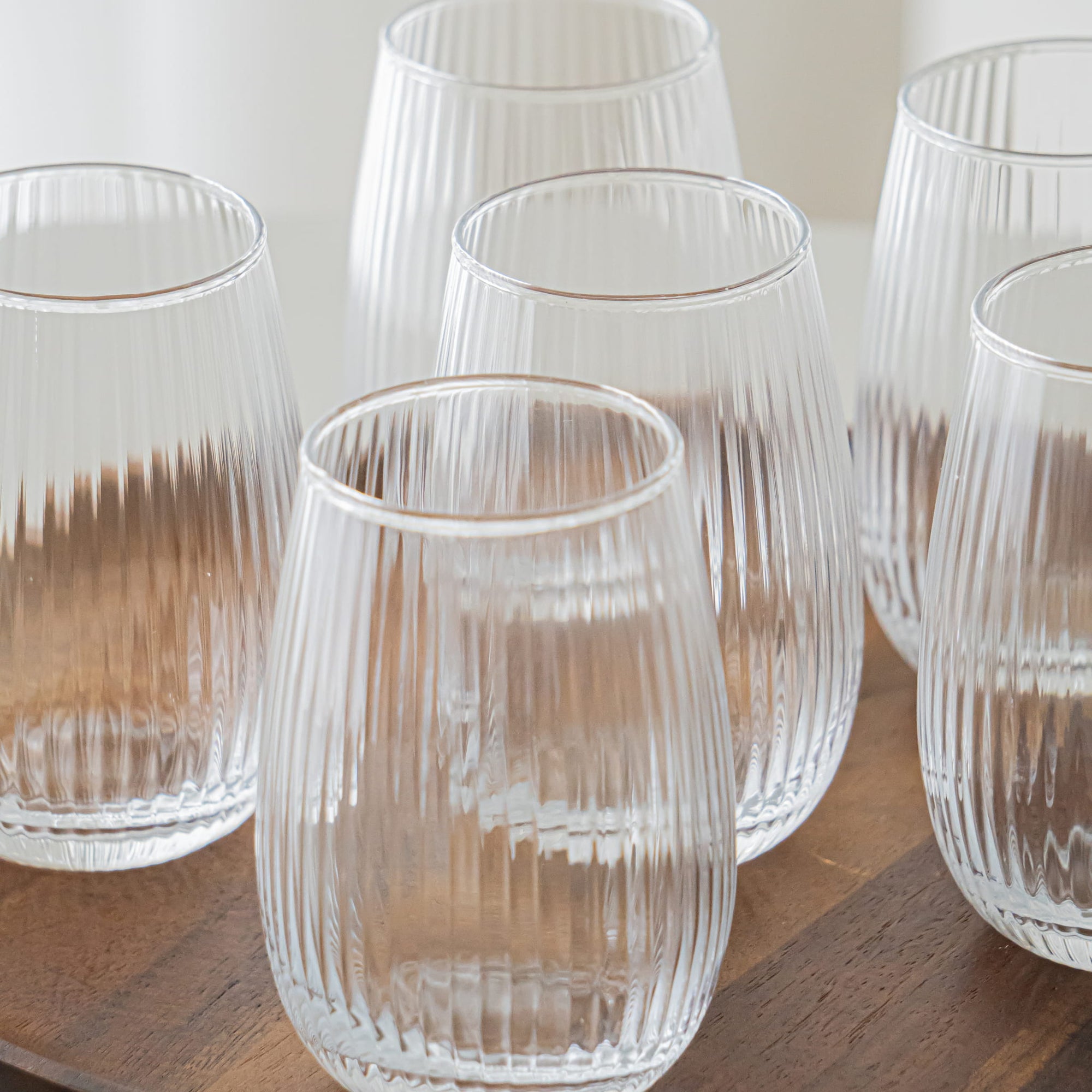 LOT DE 6 VERRES LINES | 360ML