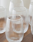 LOT DE 6 VERRES LINES | 360ML