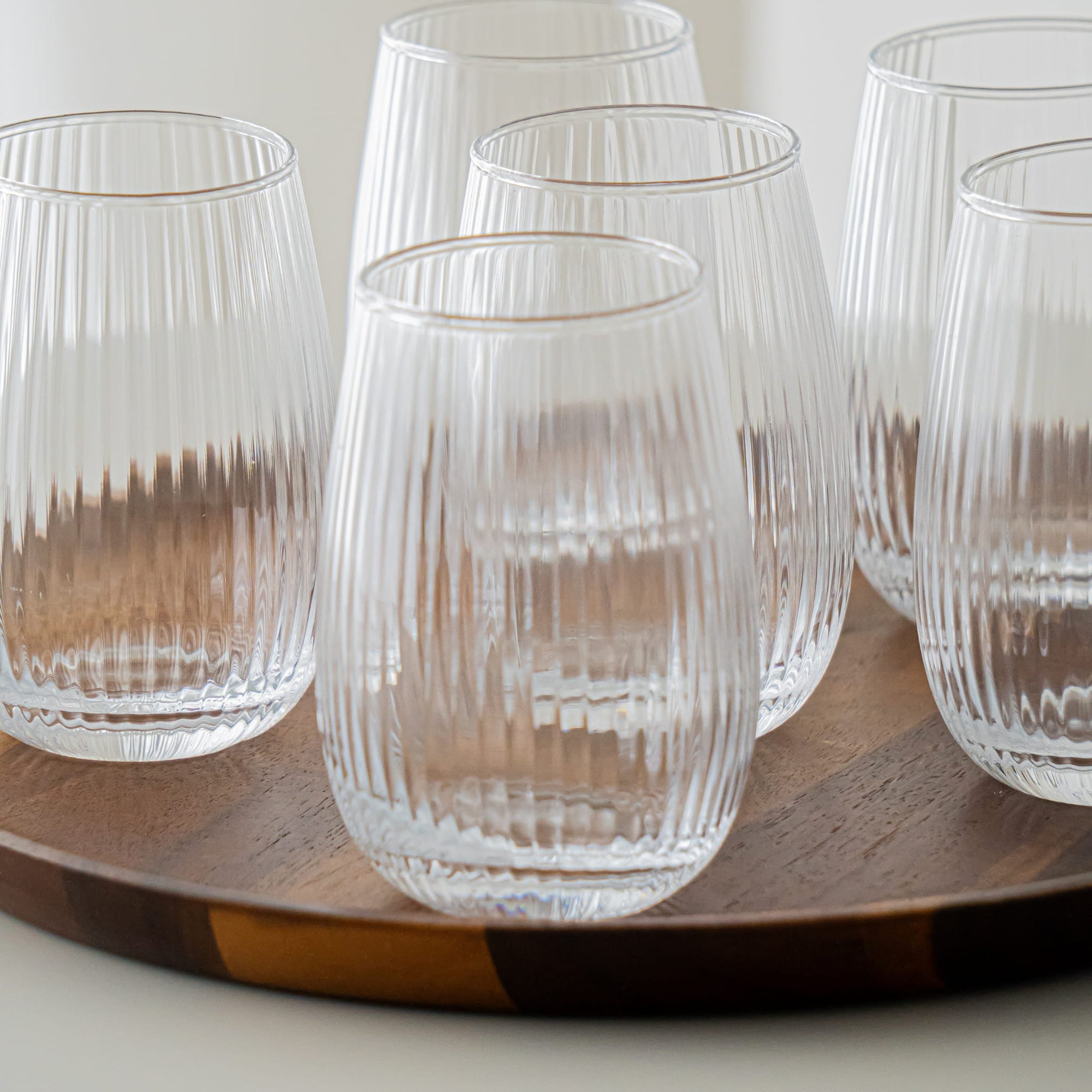 LOT DE 6 VERRES LINES | 360ML