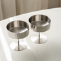 LOT DE 2 COUPES SUR PIED AURA 400ML