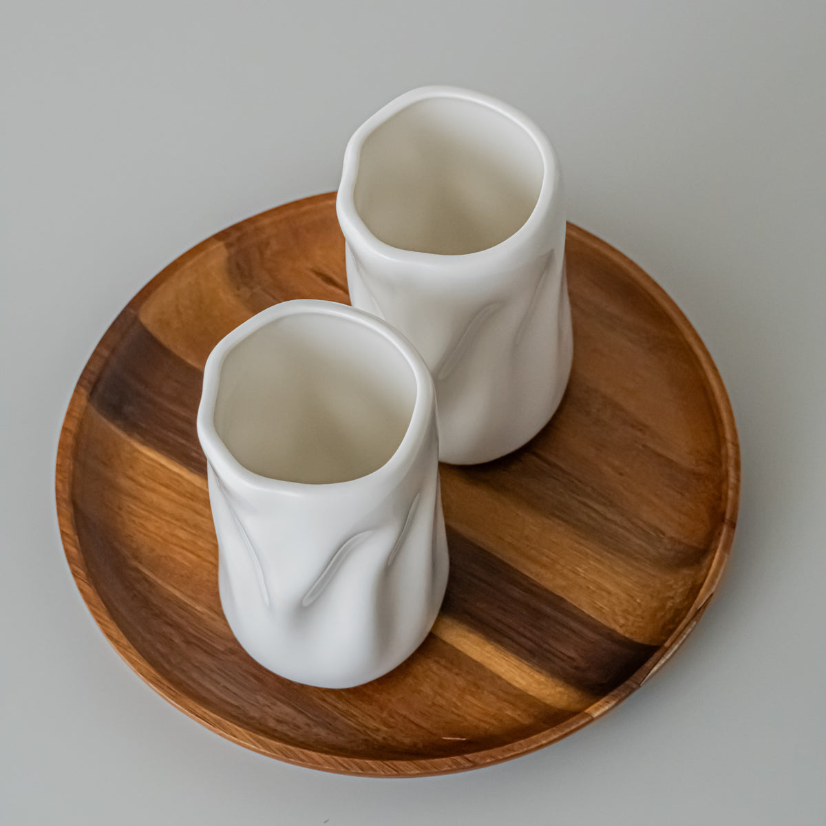 LOT DE 2 MUG LONG WAVE BLANC | 350ML